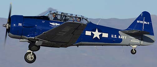 North American SNJ-5 Texan N3246G, Mesa Gateway, March 2, 2013